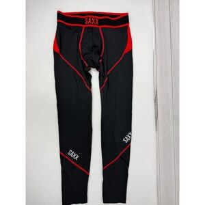 Saxx Kinetic Light-Compression Support Mesh‎ Tights Men's Size Small